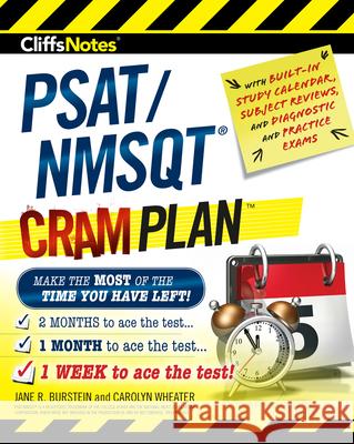 Cliffsnotes Psat/NMSQT Cram Plan Jane R. Burstein Carolyn Wheater 9780544974272 Cliffs Notes - książka