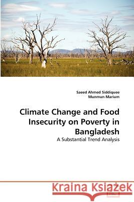 Climate Change and Food Insecurity on Poverty in Bangladesh Saeed Ahmed Siddiquee Munmun Marium 9783639376821 VDM Verlag - książka