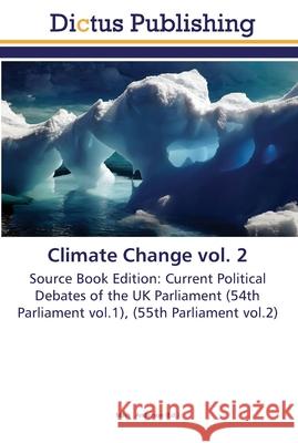 Climate Change vol. 2 Anderson, Mark 9783845466231 Dictus Publishing - książka