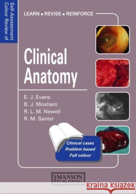 Clinical Anatomy: Self-Assessment Colour Review Evans, Edward 9781874545767 MANSON PUBLISHING LTD - książka