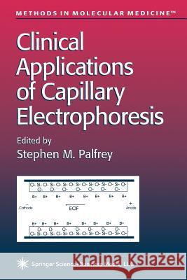 Clinical Applications of Capillary Electrophoresis Stephen M. Palfrey 9781489941749 Humana Press - książka