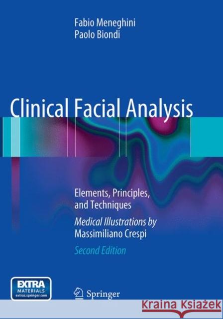 Clinical Facial Analysis: Elements, Principles, and Techniques Meneghini, Fabio 9783662499924 Springer - książka