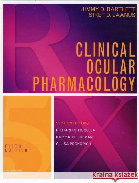 Clinical Ocular Pharmacology Jimmy Bartlett 9780750675765  - książka