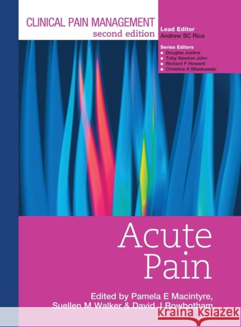 Clinical Pain Management: Acute Pain MacIntyre, Pamela 9780340940099  - książka