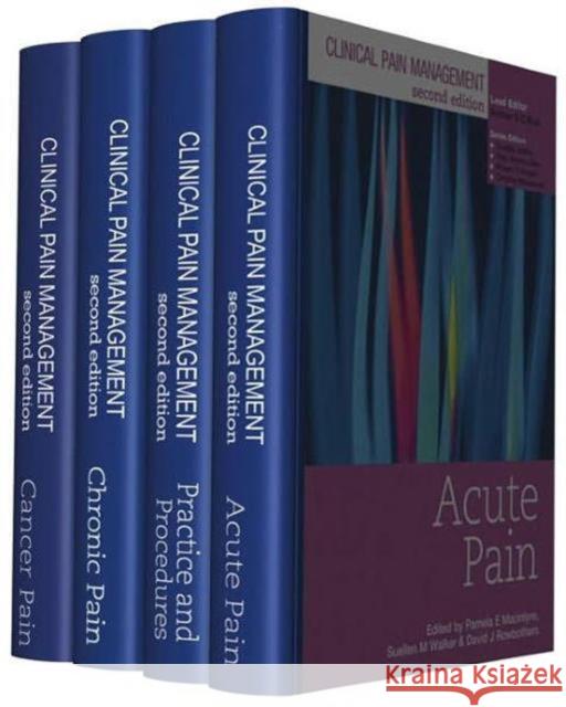 Clinical Pain Management Second Edition: 4 Volume Set Andrew Rice 9780340982808  - książka