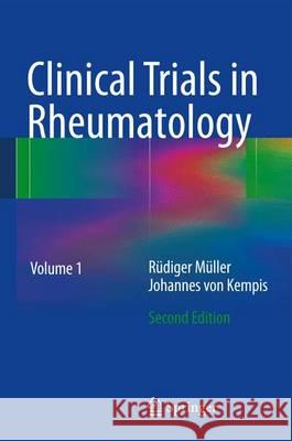 Clinical Trials in Rheumatology Ruediger Mueller Johannes vo 9781447128694 Springer - książka