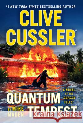 Clive Cussler Quantum Tempest Mike Maden 9781420524895 Thorndike Press Large Print - książka