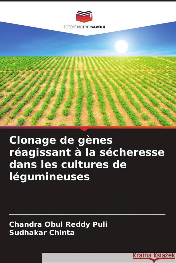 Clonage de gènes réagissant à la sécheresse dans les cultures de légumineuses Puli, Chandra Obul Reddy, Chinta, Sudhakar 9786208571917 Editions Notre Savoir - książka