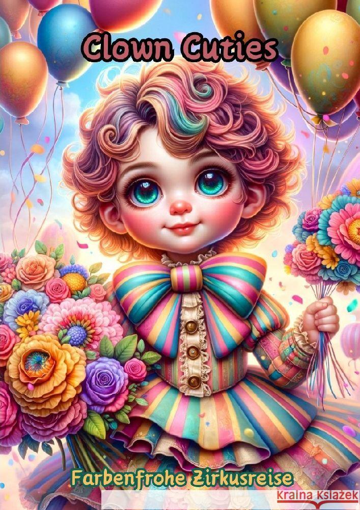 Clown Cuties: Farbenfrohe Zirkusreise Maxi Pinselzauber 9783384142672 Tredition Gmbh - książka