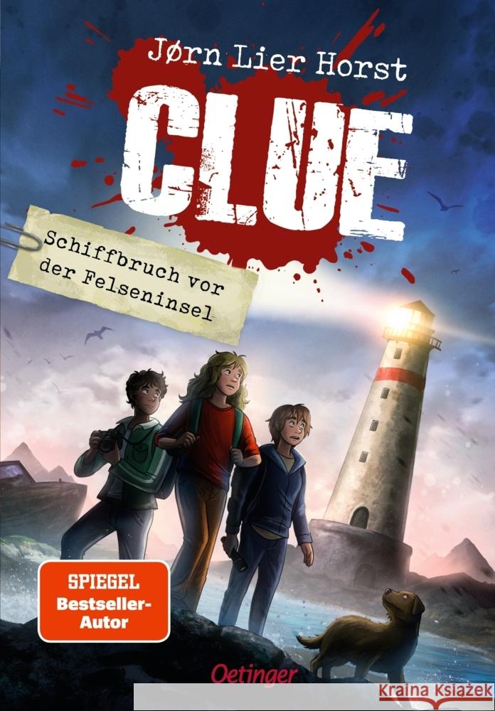 CLUE 1. Schiffbruch vor der Felseninsel Horst, Jørn Lier 9783751205993 Oetinger - książka