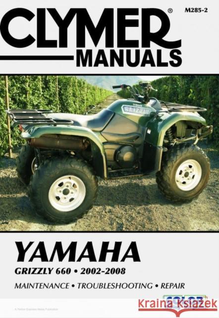 Clymer Yamaha Grizzly 660 2002-20 Jay Bogart 9781599693057 Haynes Publishing Group - książka