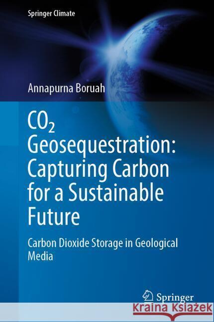 CO2 Geosequestration: Capturing Carbon for a Sustainable Future: Carbon Dioxide Storage in Geological Media Annapurna Boruah 9783031810206 Springer - książka