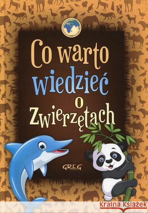 Co warto wiedzieć o zwierzętach kolor TW GREG Błach Wiesław 9788375176261 Greg - książka