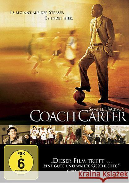 Coach Carter, 1 DVD, deutsche, englische u. türkische Version : USA  4010884529883 Paramount - książka