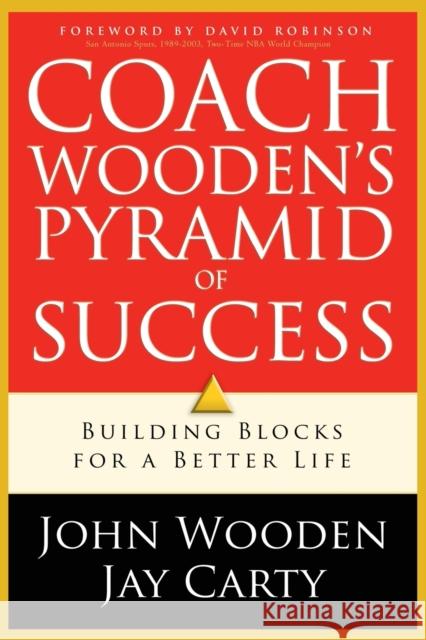 Coach Wooden`s Pyramid of Success David Robinson 9780800726256 Fleming H. Revell Company - książka