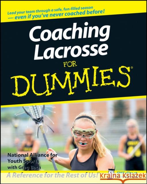 Coaching Lacrosse for Dummies National Alliance for Youth Sports 9780470226995  - książka
