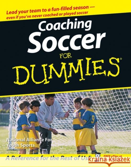 Coaching Soccer For Dummies National Alliance for Youth Sports 9780471773818  - książka