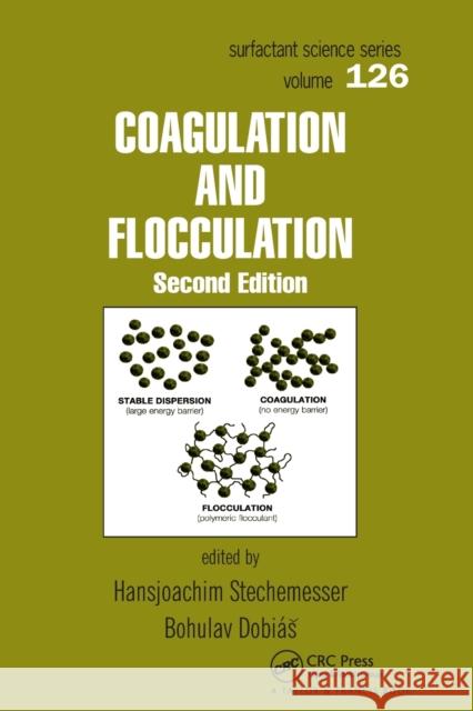 Coagulation and Flocculation Bohuslav Dobias Hansjoachim Stechemesser 9780367393144 CRC Press - książka