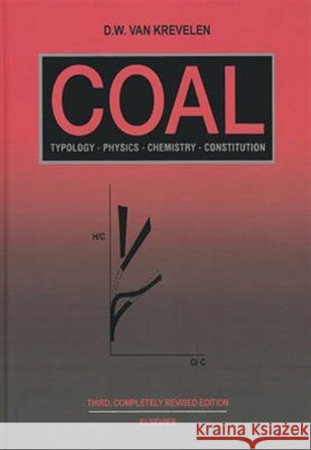 Coal: Typology - Physics - Chemistry - Constitution Van Krevelen, D. W. 9780444895868 ELSEVIER SCIENCE & TECHNOLOGY - książka