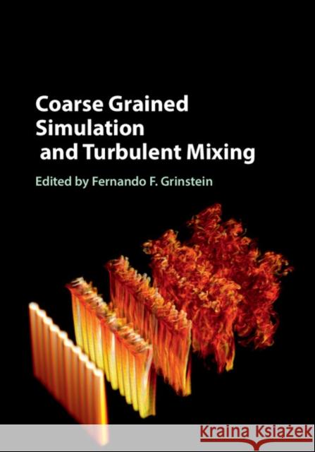 Coarse Grained Simulation and Turbulent Mixing Fernando Grinstein 9781107137042 Cambridge University Press - książka