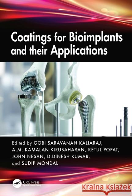 Coatings for Bioimplants and their Applications  9781032973807 CRC Press - książka