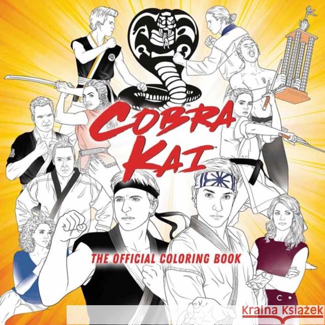 Cobra Kai: The Official Coloring Book Random House Worlds 9780593582527 Random House USA Inc - książka