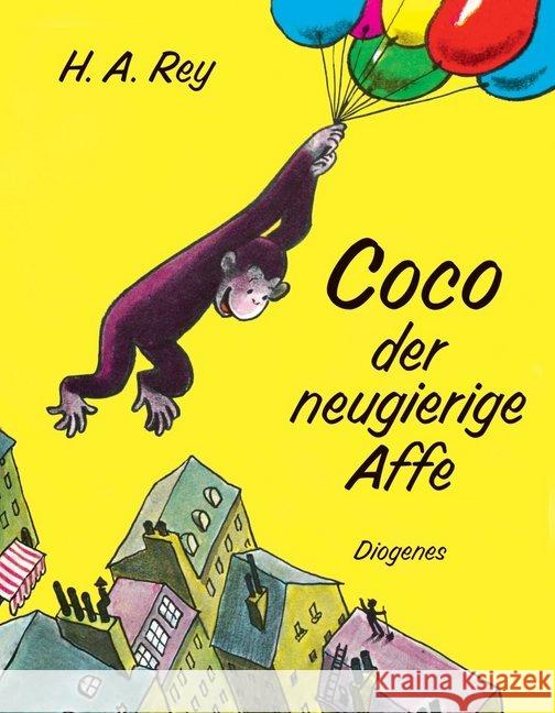 Coco der neugierige Affe Rey, H. A. 9783257012538 Diogenes - książka