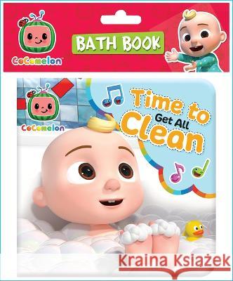 Cocomelon Bath Book Time to Get All Clean Cottage Door Press 9781646389933 Cottage Door Press - książka