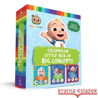 Cocomelon Little Box of Big Concepts (Boxed Set): Cocomelon Abcs; Cocomelon 123s; Cocomelon Colors Various 9781665972352 Simon Spotlight - książka