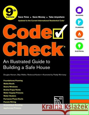 Code Check 9th Edition: An Illustrated Guide to Building a Safe House Redwood Kardon 9781641551465 Taunton Press - książka