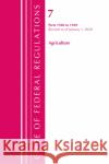 Code of Federal Regulations, Title 07 Agriculture 1940-1949, Revised as of January 1, 2020 Office of the Federal Register (U S ) 9781641435284 Bernan Press