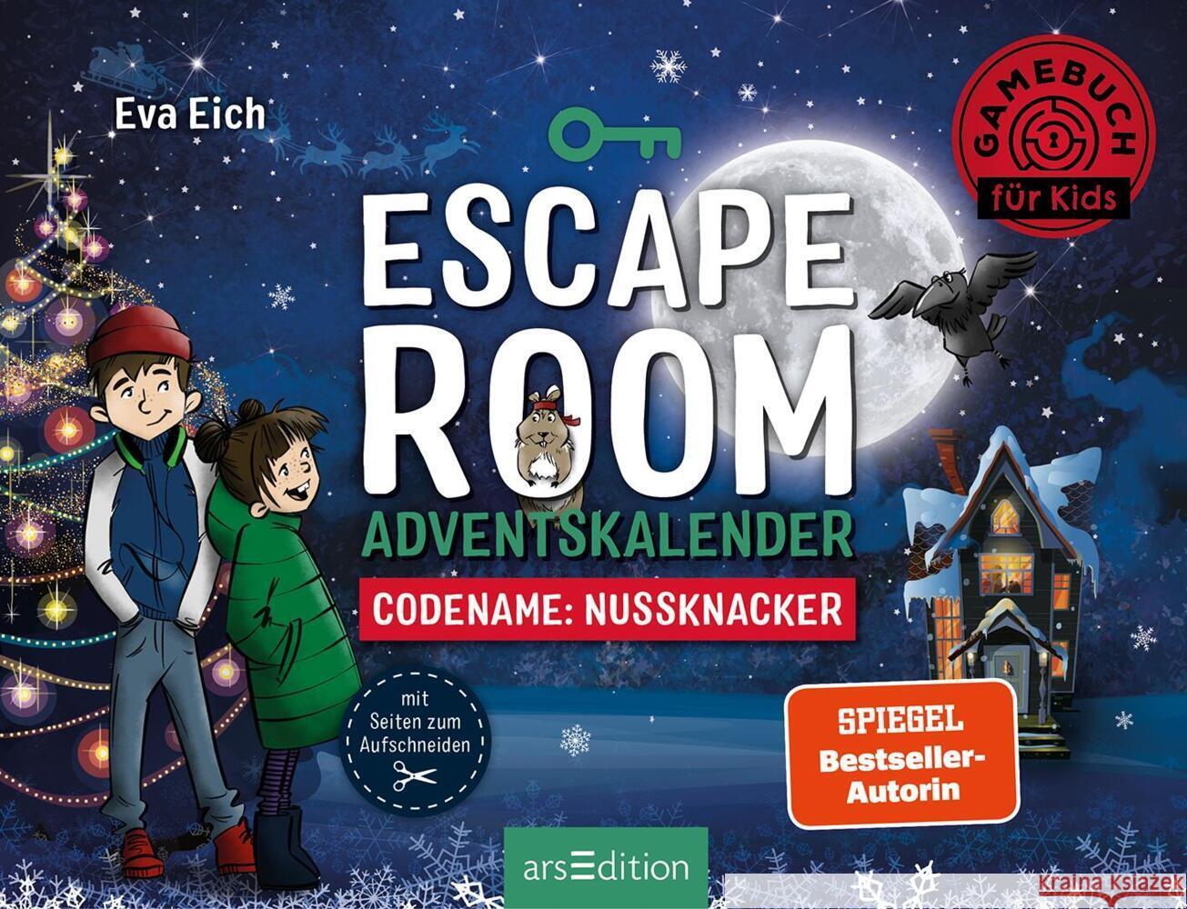 Codename: Nussknacker. Ein Escape Room Adventskalender Eich, Eva 9783845854045 ars edition - książka