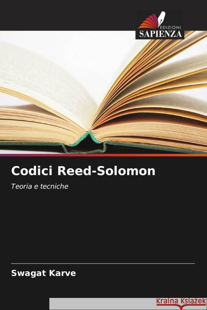 Codici Reed-Solomon Karve, Swagat 9786206531173 Edizioni Sapienza - książka