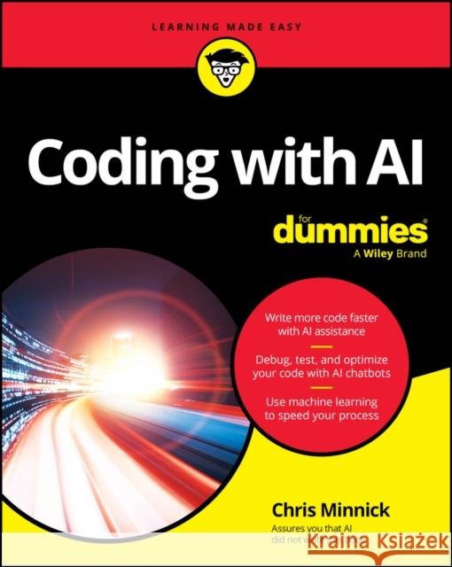 Coding with AI For Dummies  9781394249138 John Wiley & Sons Inc - książka