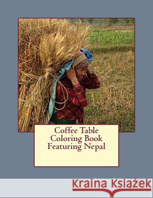 Coffee Table Coloring Book Kenny Reese Allen 9781546329244 Createspace Independent Publishing Platform - książka