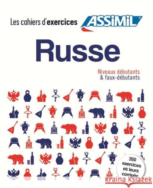 Coffret Cahiers d'exercices RUSSE: débutants + faux-débutants Victoria Melnikova-Suchet 9782700508567 Assimil - książka