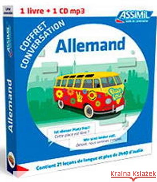 COFFRET CONVERSATION ALLEMAND  BULGER, ANTHONY 9782700541373  - książka