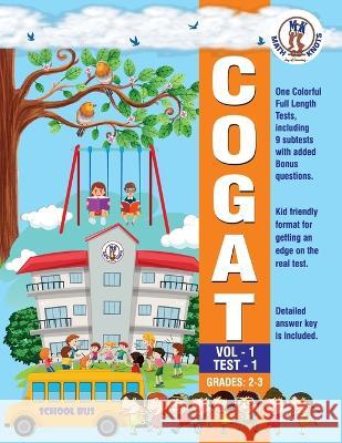 CogAT Vol 1 -TEST - 1 Gowri M Vemuri   9798889031086 Math-Knots LLC - książka