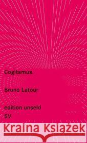 Cogitamus Latour, Bruno 9783518260388 Suhrkamp - książka