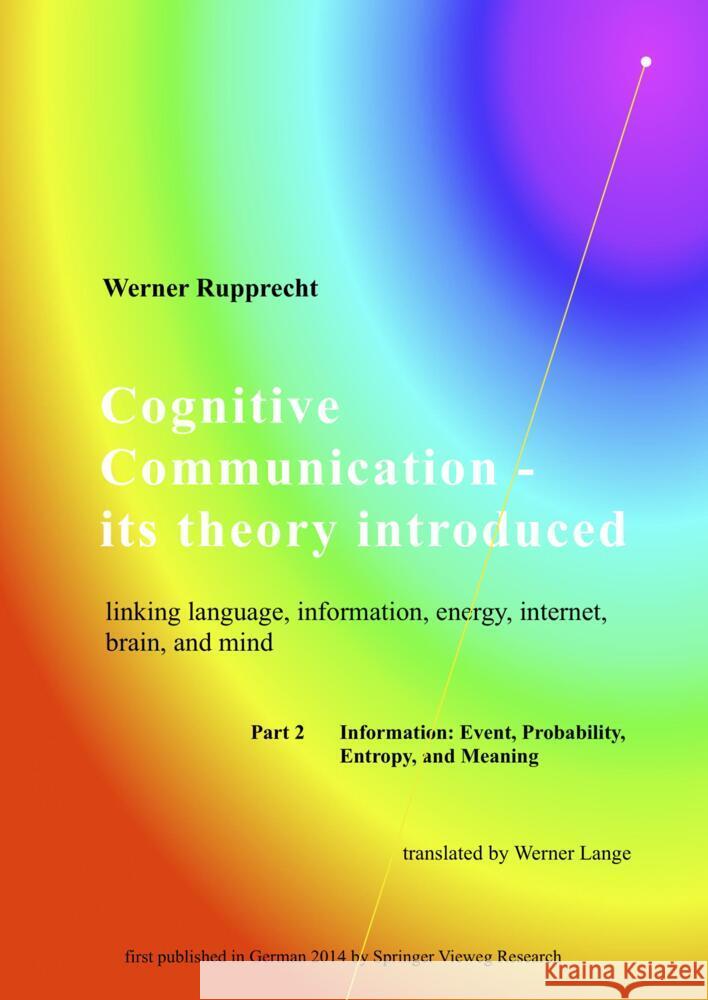 Cognitive Communication - its theory introduced Rupprecht, Werner 9789403640211 Bookmundo - książka