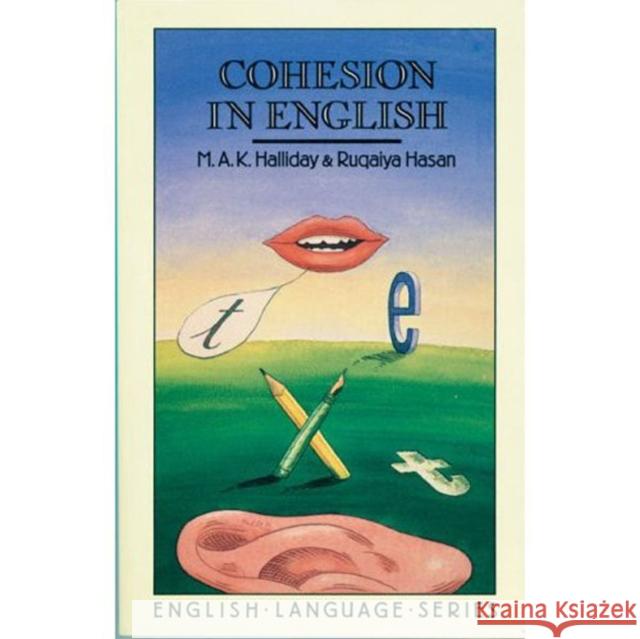 Cohesion in English M A K Halliday 9780582550414  - książka