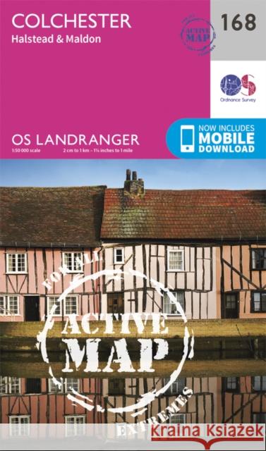 Colchester, Halstead & Maldon Ordnance Survey 9780319474914 Ordnance Survey - książka