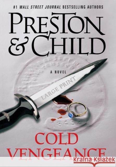 Cold Vengeance (Large type / large print Edition) Preston, Douglas 9781455500130 Grand Central Publishing - książka