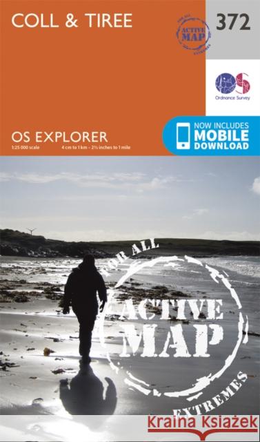 Coll and Tiree Ordnance Survey 9780319472392 Ordnance Survey - książka