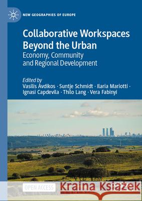 Collaborative Workspaces Beyond the Urban: Economy, Community and Regional Development Vasilis Avdikos Suntje Schmidt Ilaria Mariotti 9789819690589 Palgrave MacMillan - książka