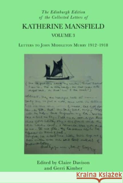 COLLECTED LETTERS OF KM VOL 3 DAVISON  CLAIRE 9781474445528 EDINBURGH UNIVERSITY PRESS - książka