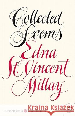 Collected Poems Edna St Vincent Millay 9780062015273 Harper Perennial - książka