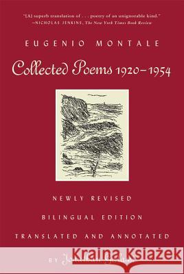 Collected Poems, 1920-1954: Revised Bilingual Edition Eugenio Montale Jonathan Galassi 9780374533281 Farrar Straus Giroux - książka