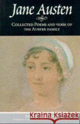 Collected Poems and Verse of the Austen Family  Selwyn, David 9781857542639  - książka