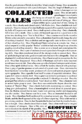 Collected Tales: Fables and Parables in Search of a Moral Geoffrey Grosshans   9780975891797 Stuffed Fabulist - książka